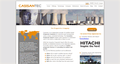 Desktop Screenshot of cassantec.com